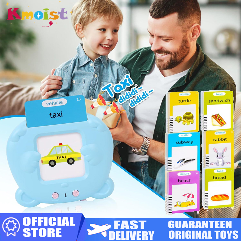 Educational Flash Card - Toddler Talking Flash Cards for 3