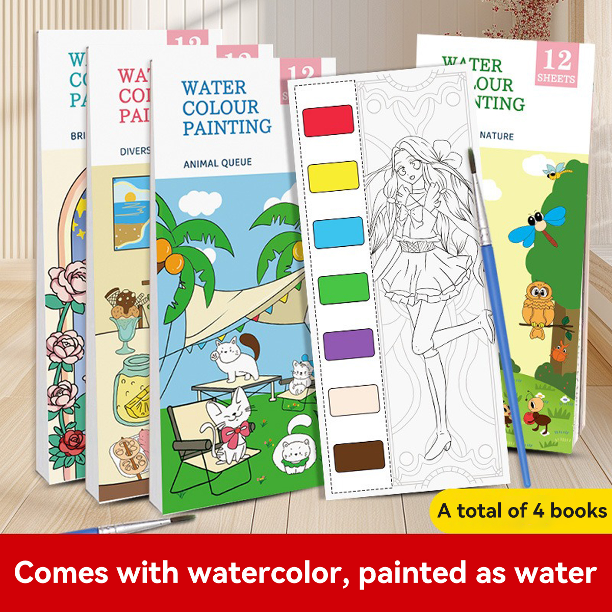 12Pages Coloring Book Portable - Kids Toys Drawing ulasan dan harga