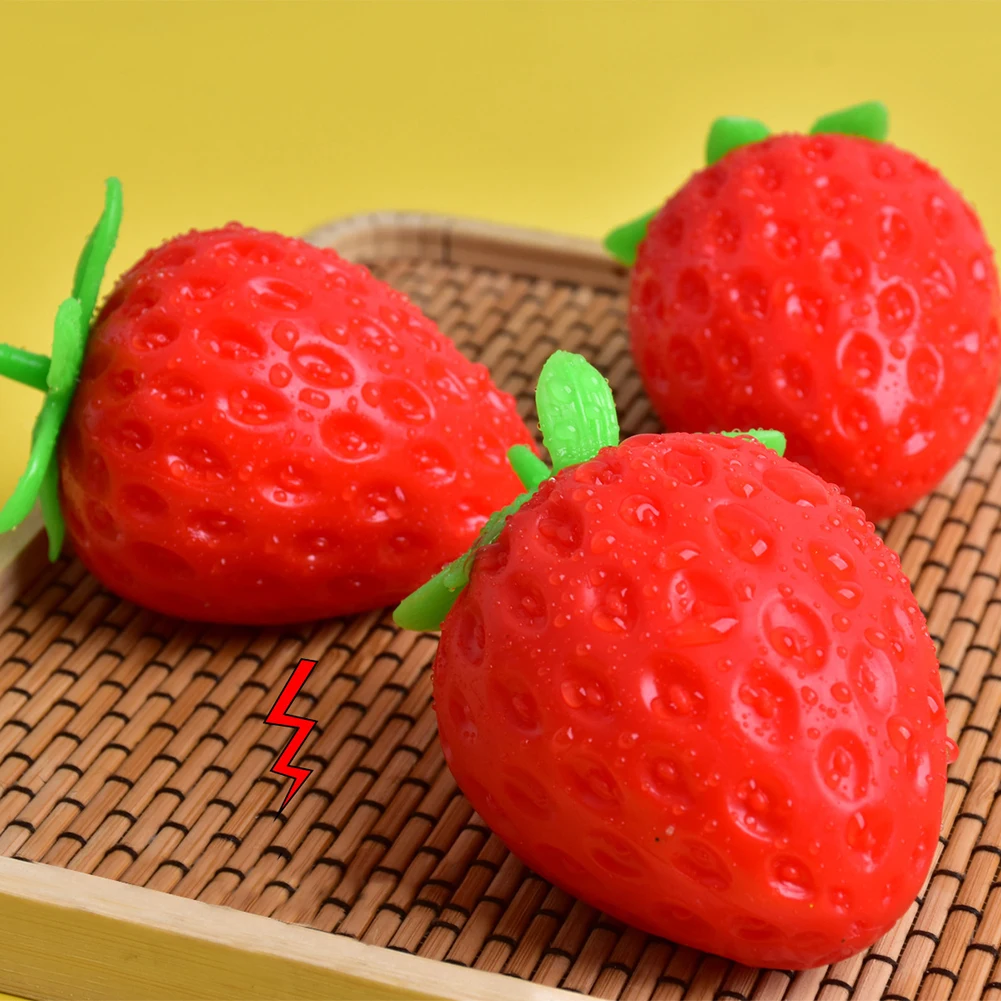 Life-Like Strawberry Squishy S - Kids Toys Car ulasan dan harga