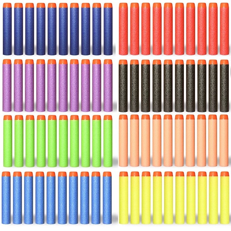 100/50pcs 7.2cm Refill Darts B - Foam Dart Gun ulasan dan harga
