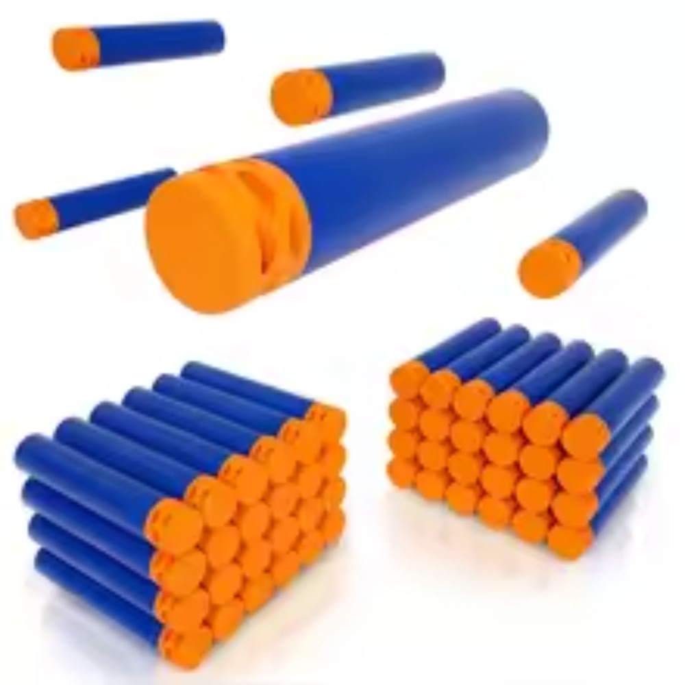 Blue Hollow Eva Soft Refill Bu - Foam Dart Gun ulasan dan harga