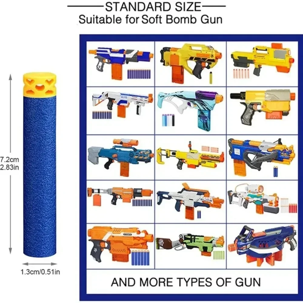 Blue Hollow Eva Soft Refill Bu - Foam Dart Gun ulasan dan harga
