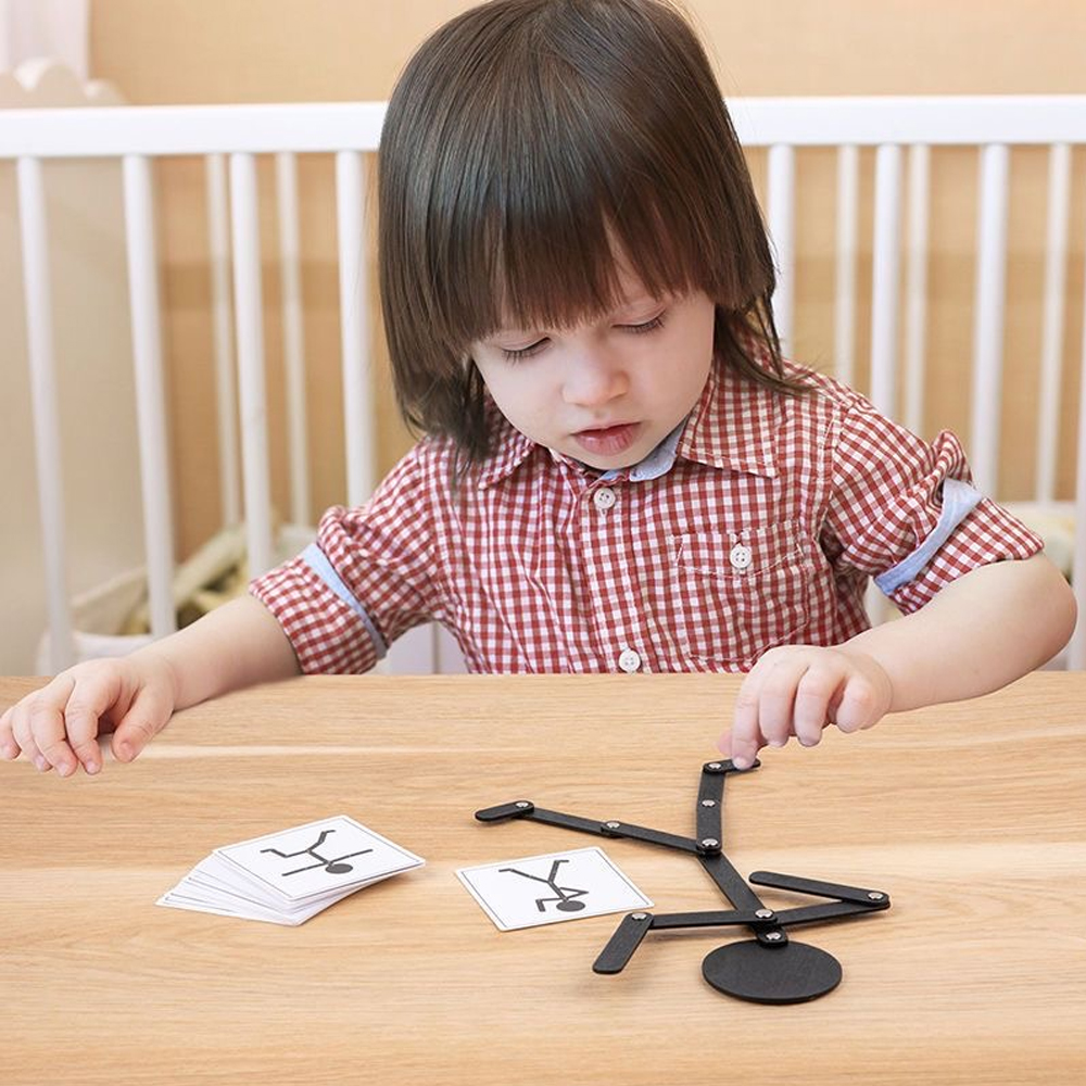 Montessori Material DIY Puzzle - Kids Toys 2 Year Old ulasan dan harga