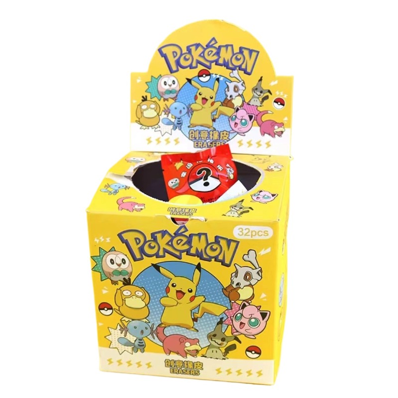32Pcs Pokémon Pikachu Blind Ba - Kids Toys Drawing ulasan dan harga