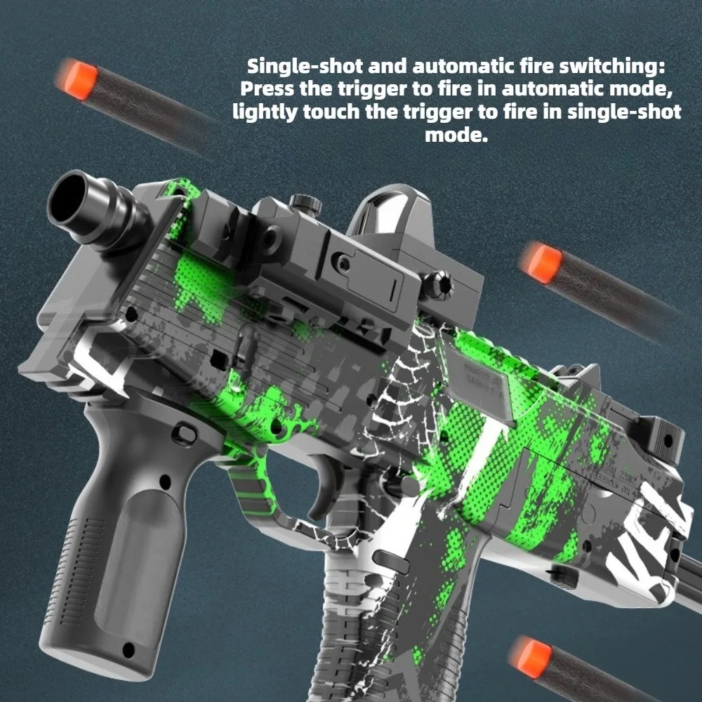 MP9 Toy Gun Electric Foam Dart - Foam Dart Gun ulasan dan harga
