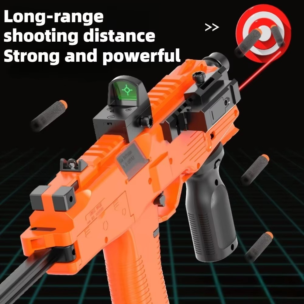 MP9 Toy Gun Electric Foam Dart - Foam Dart Gun ulasan dan harga