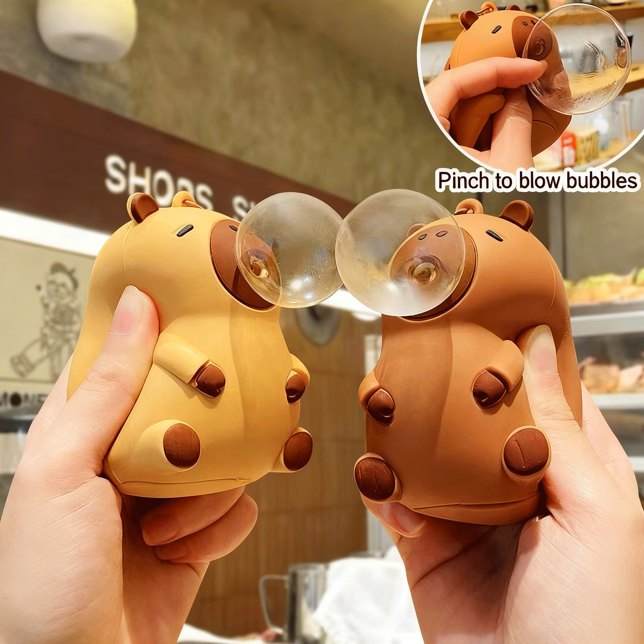 Capybara Doll Pinch Pendant To - Kids Toys Return Gift ulasan dan harga