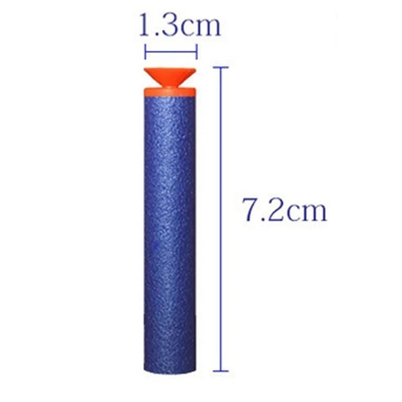 100PCS Blue Sucker Head Bullet - Foam Dart Gun ulasan dan harga