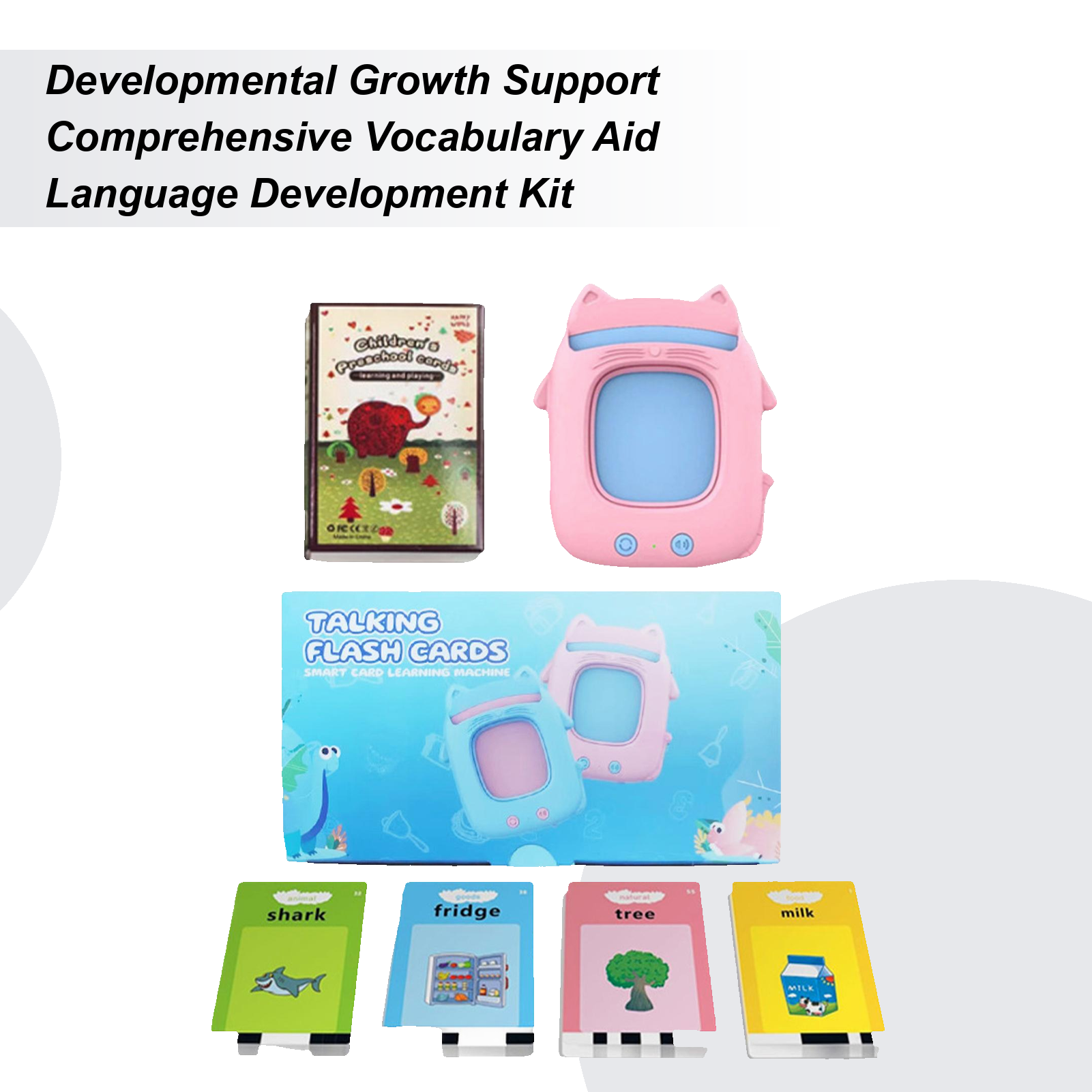 Talking Cards For Toddler Talk - Educational Flash Card ulasan dan harga
