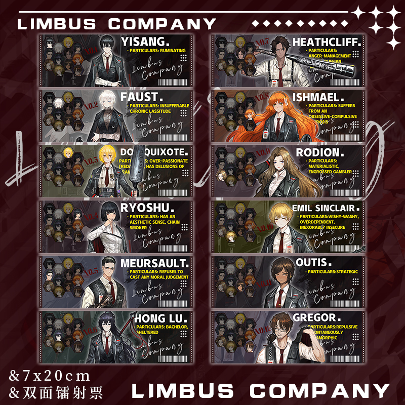 Action Figures Anime Limbus Co - Kids Toys Company ulasan dan harga