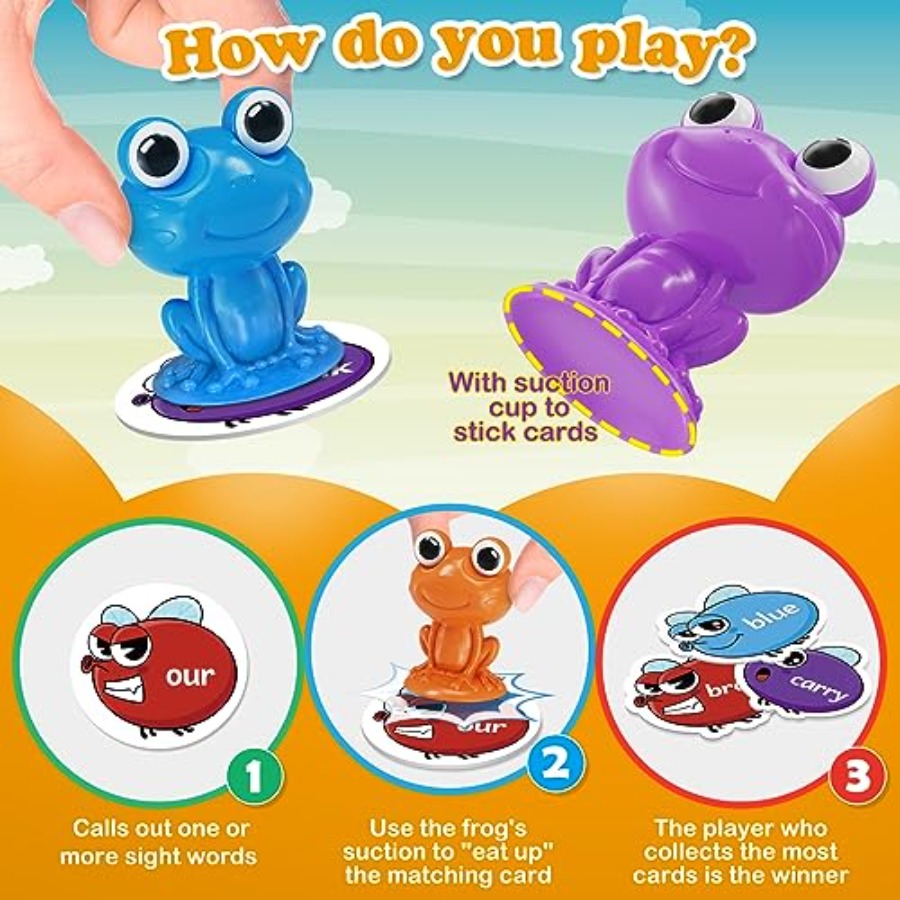 Sight Word Games Frog Site Wor - Educational Flash Card ulasan dan harga