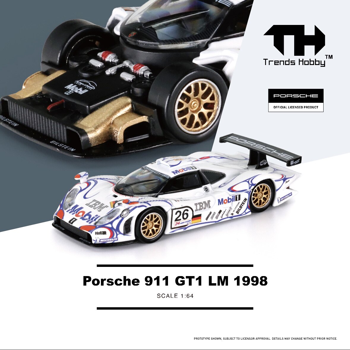 TH-Trends Hobby 1/64 095 911 G - Kids Toys Car ulasan dan harga