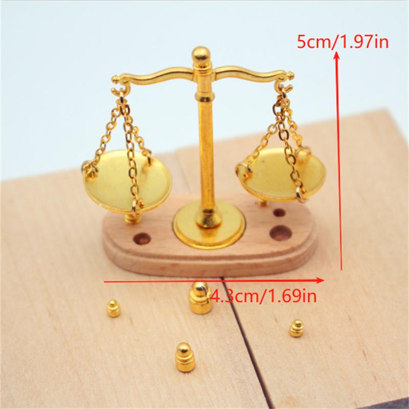 1:12 Dollhouse Vintage Balance - Kids Toys Return Gift ulasan dan harga
