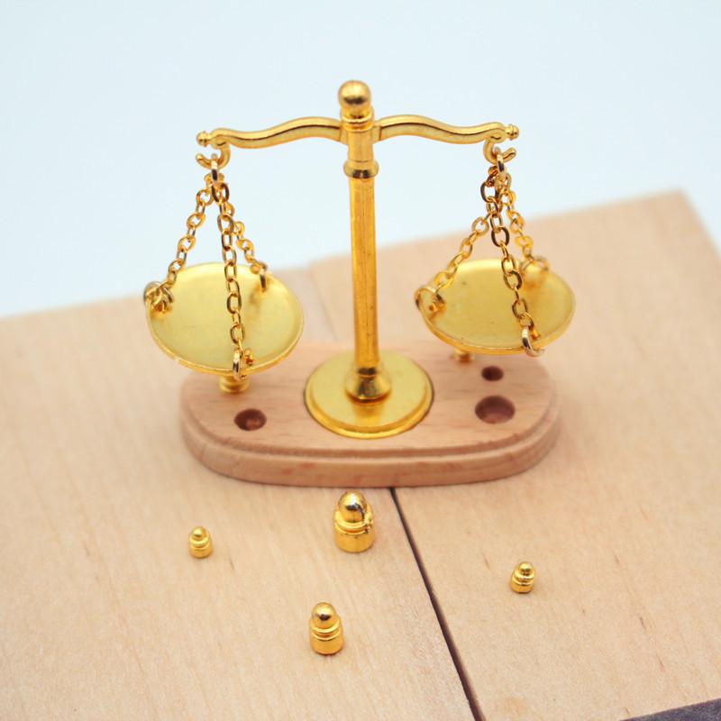 1:12 Dollhouse Vintage Balance - Kids Toys Return Gift ulasan dan harga