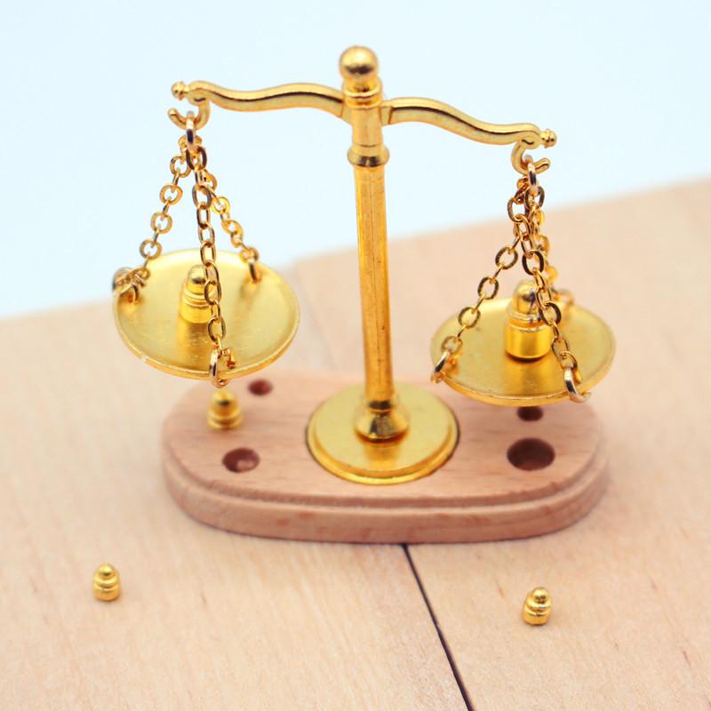 1:12 Dollhouse Vintage Balance - Kids Toys Return Gift ulasan dan harga