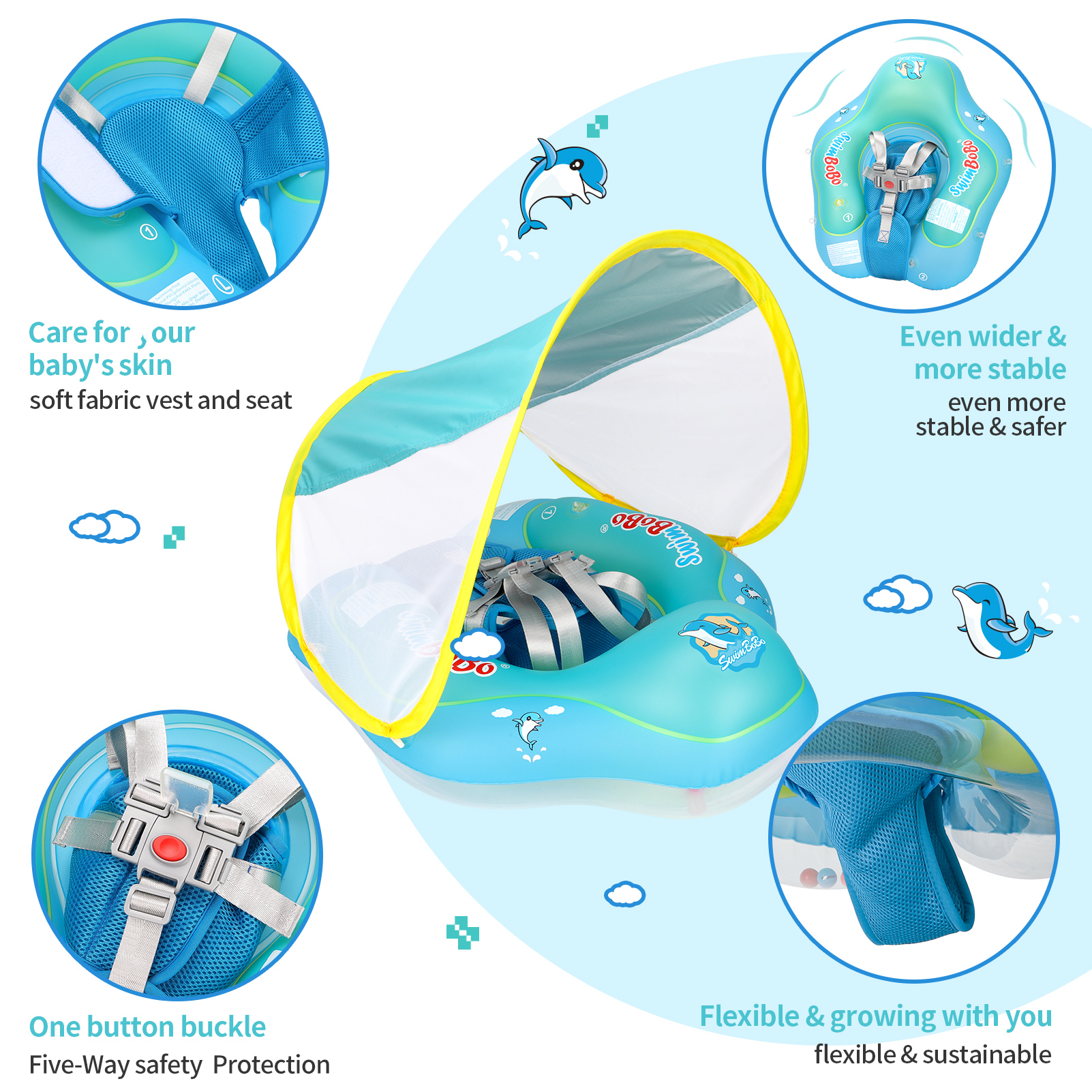 Swimbobo New Upgrades Mesh Mor - Kid Toys And More ulasan dan harga