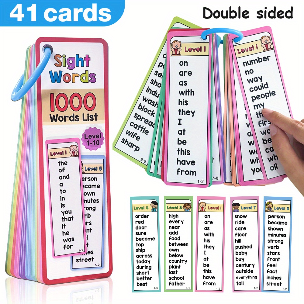 1000 Sight Words Flash Cards f - Educational Flash Card ulasan dan harga
