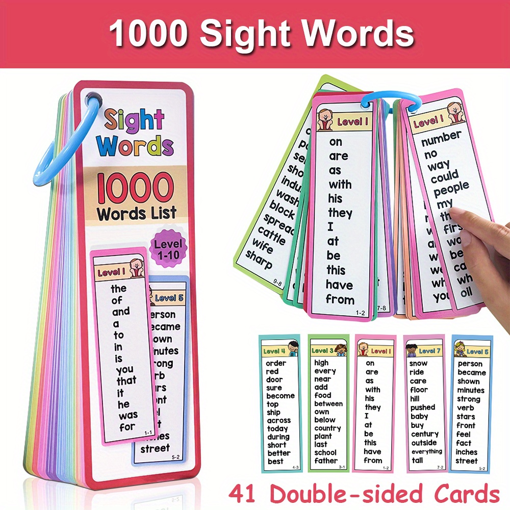 1000 Sight Words Flash Cards f - Educational Flash Card ulasan dan harga