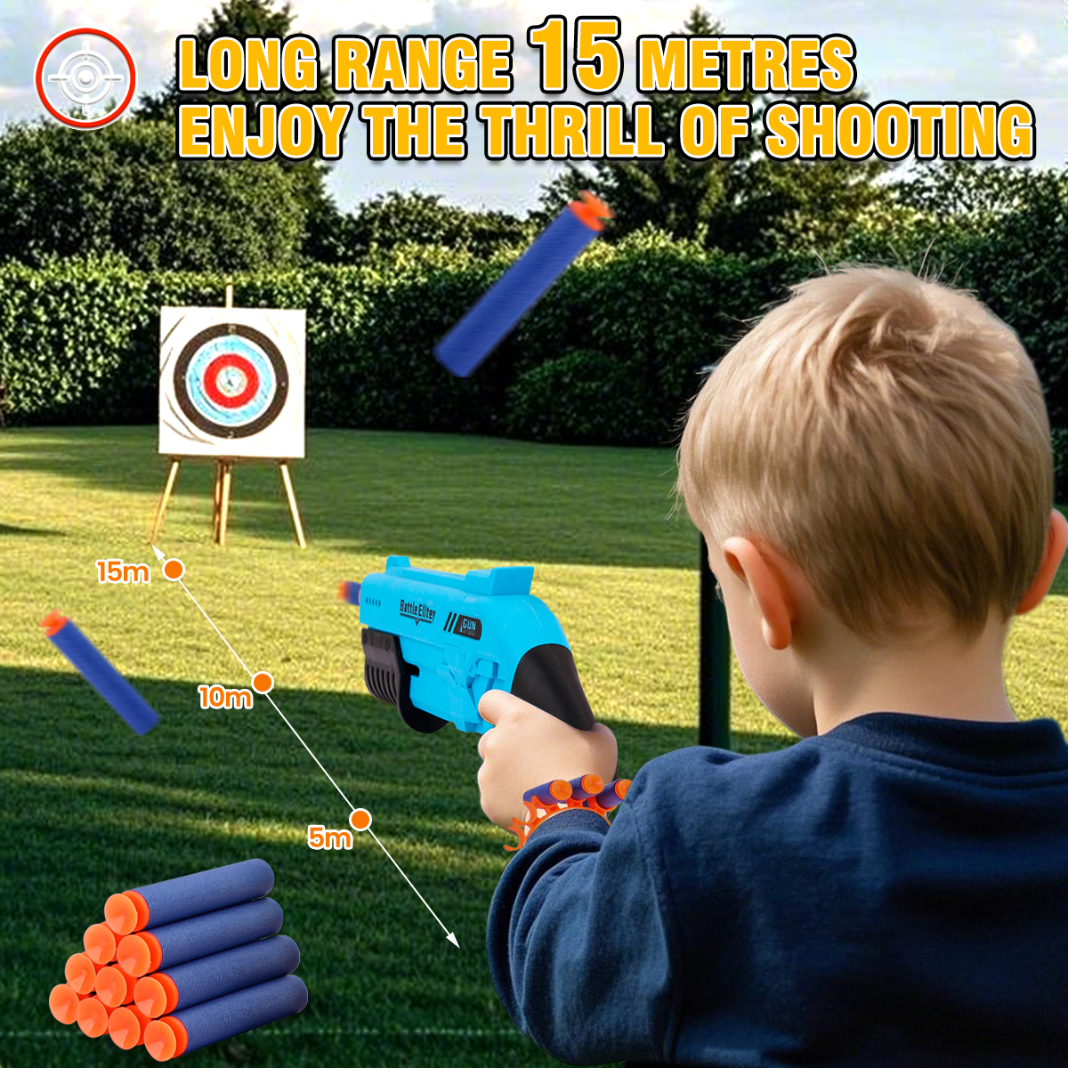 Kids Outdoor Manual Foam Dart  - Foam Dart Gun ulasan dan harga