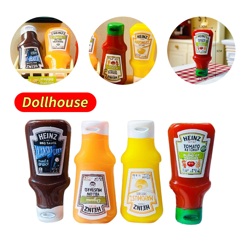 4Pcs Dollhouse Miniature Straw - Kids Toys Return Gift ulasan dan harga