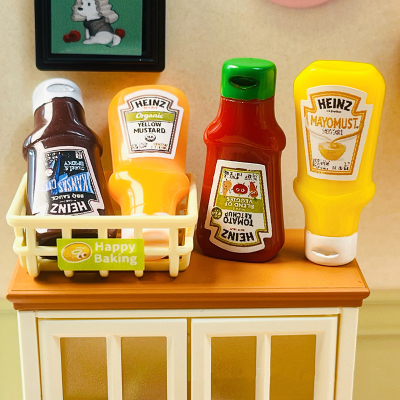 4Pcs Dollhouse Miniature Straw - Kids Toys Return Gift ulasan dan harga