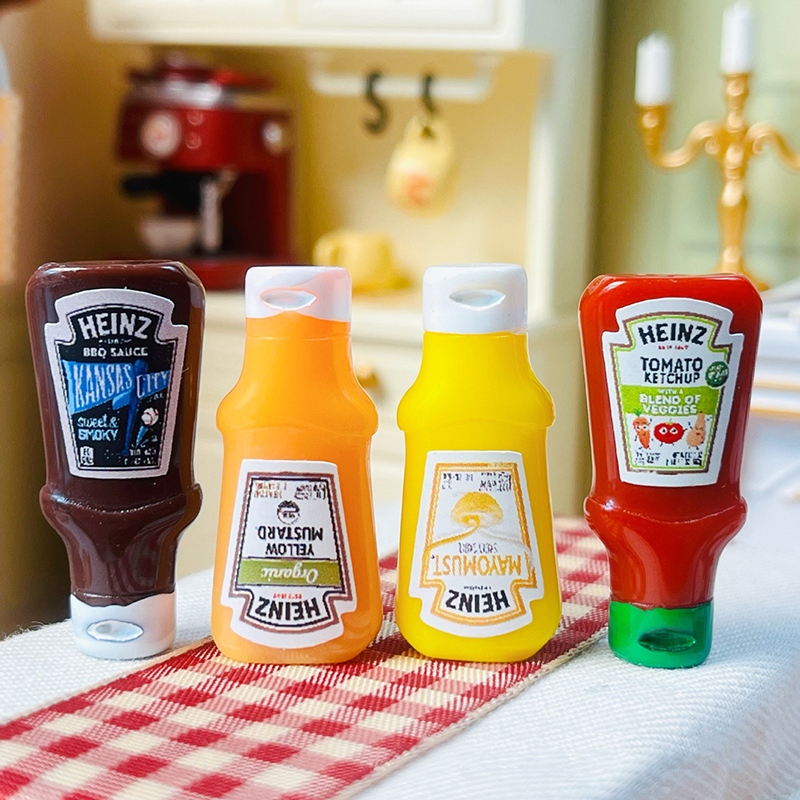 4Pcs Dollhouse Miniature Straw - Kids Toys Return Gift ulasan dan harga