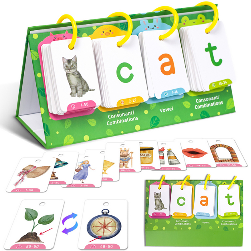 Kids CVC Words Flashcards Phon - Educational Flash Card ulasan dan harga