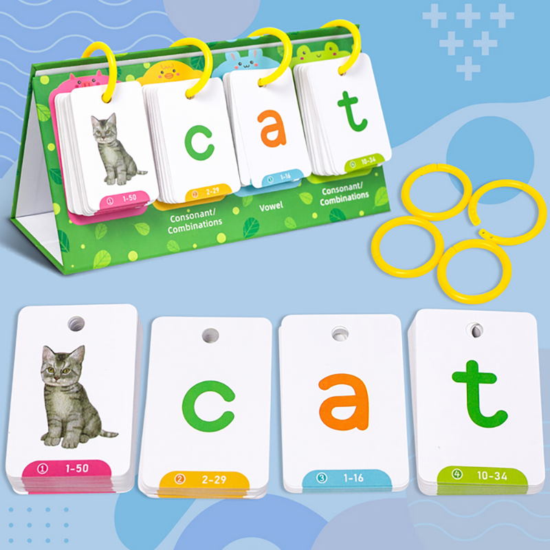 Kids CVC Words Flashcards Phon - Educational Flash Card ulasan dan harga