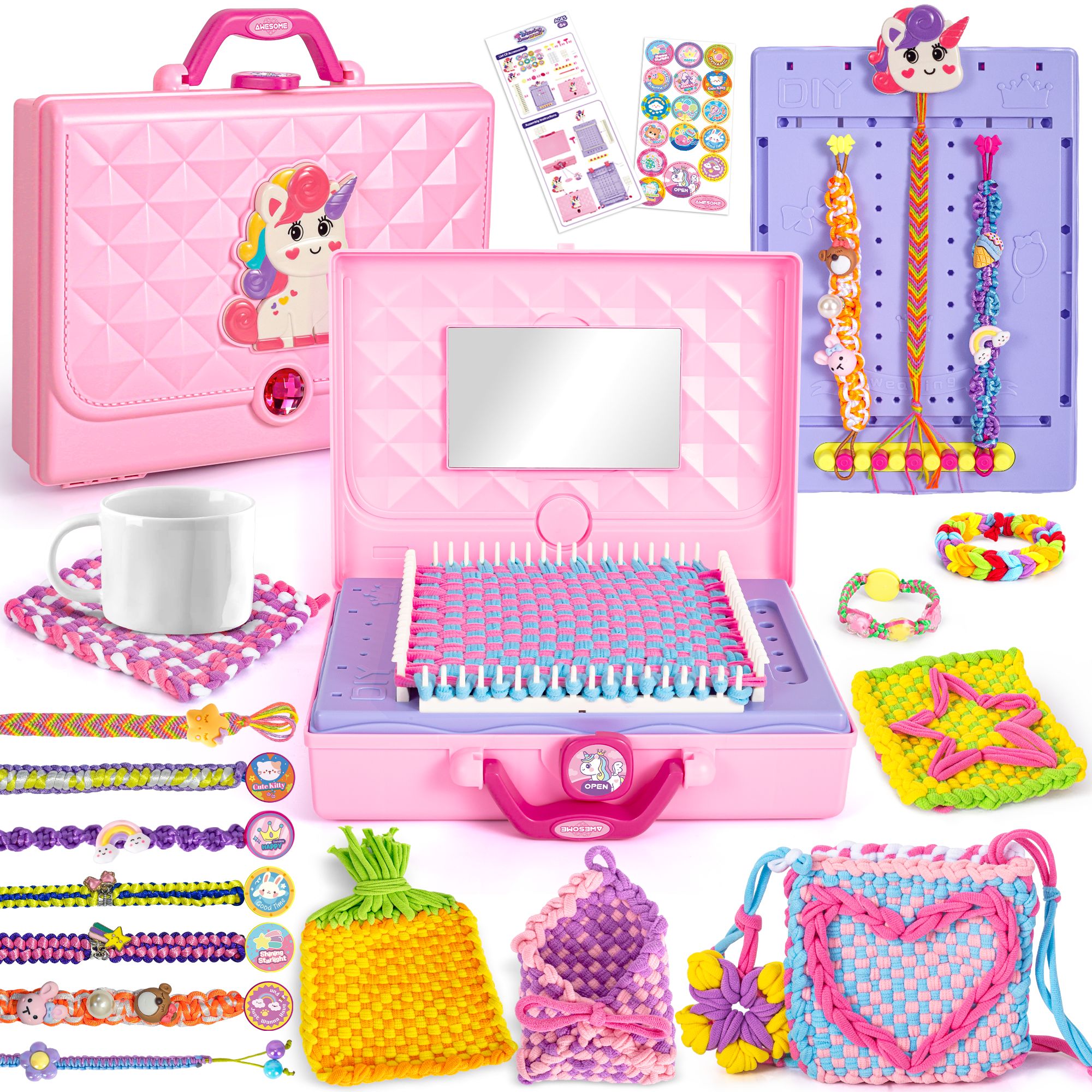 2 in 1 400 Pcs Friendship Brac - Kids Toys 2 Year Old ulasan dan harga