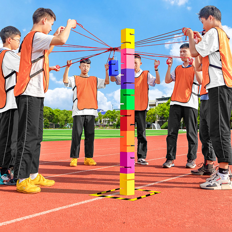 Teamwork Games Tower Building  - Kids Toys Company ulasan dan harga