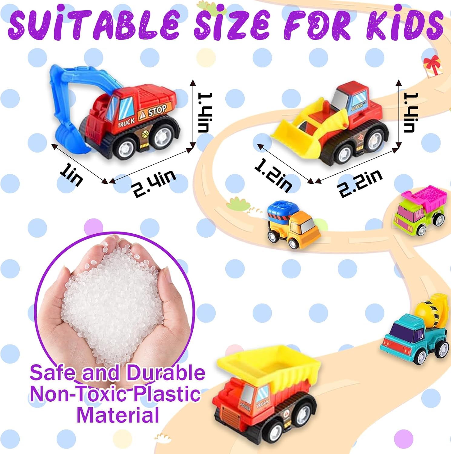 12pcs Pull Back Cars Truck Veh - Kids Toys Car ulasan dan harga