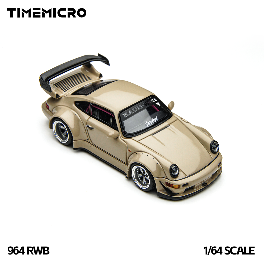 TimeMicro1:64 RWB 964 Beige Gi - Kids Toys Car ulasan dan harga