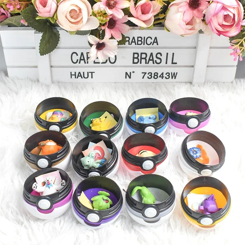 12Pcs Pokemon Figure Pokeball  - Kids Toys Return Gift ulasan dan harga