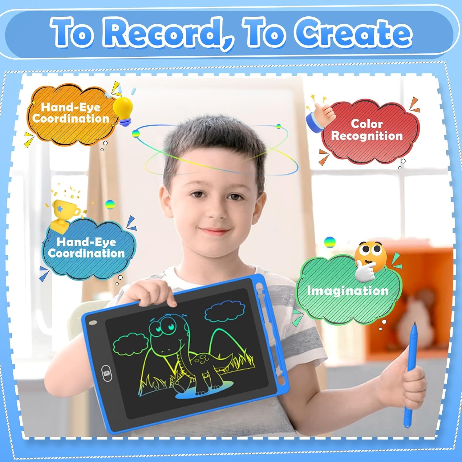 Pack LCD Writing Tablet for Ki - Kids Toys Drawing ulasan dan harga