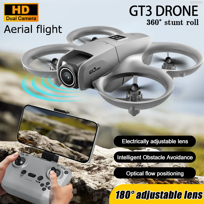 New GT3 Mini RC Drone 8K 5G Ae - Rc Helicopter Mini ulasan dan harga