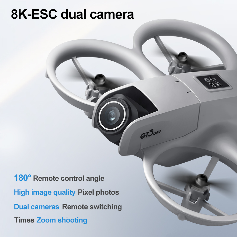 New GT3 Mini RC Drone 8K 5G Ae - Rc Helicopter Mini ulasan dan harga