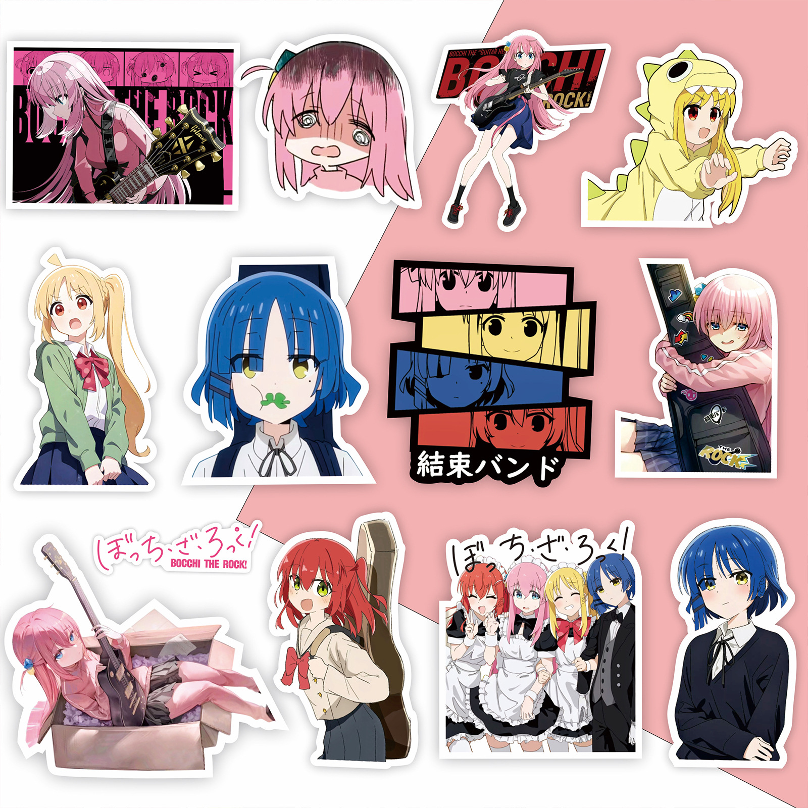 50Pcs Anime BOCCHI THE ROCK! S - Kids Toys Return Gift ulasan dan harga