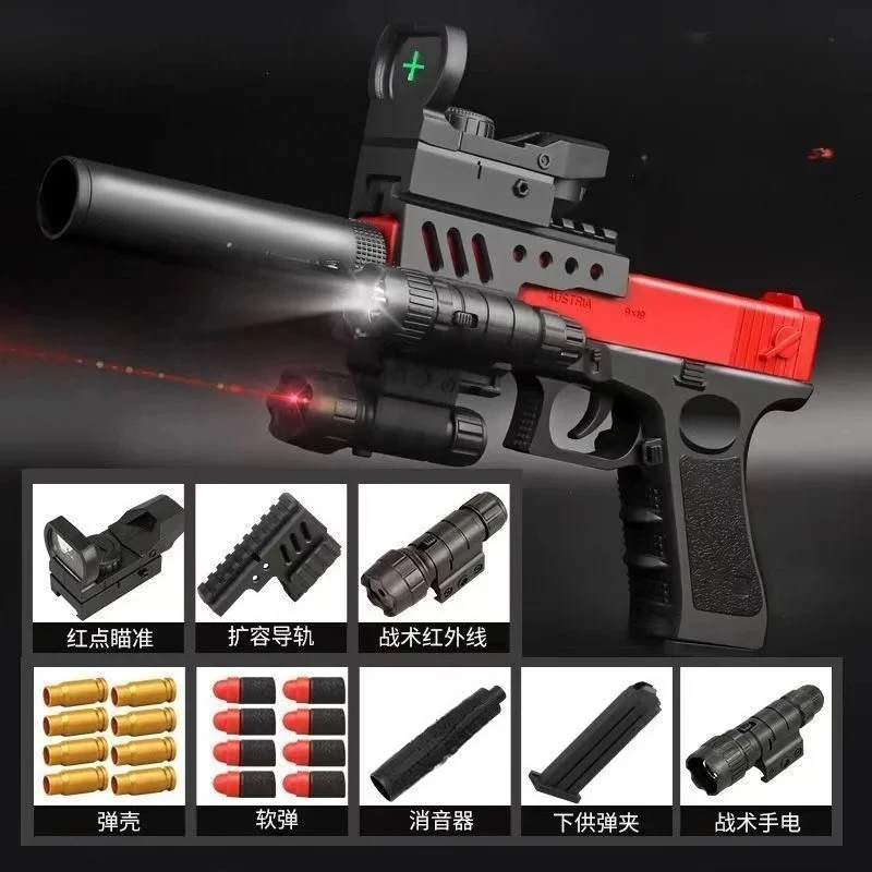 M2 G17 Desert Eagle Soft Bulle - Foam Dart Gun ulasan dan harga