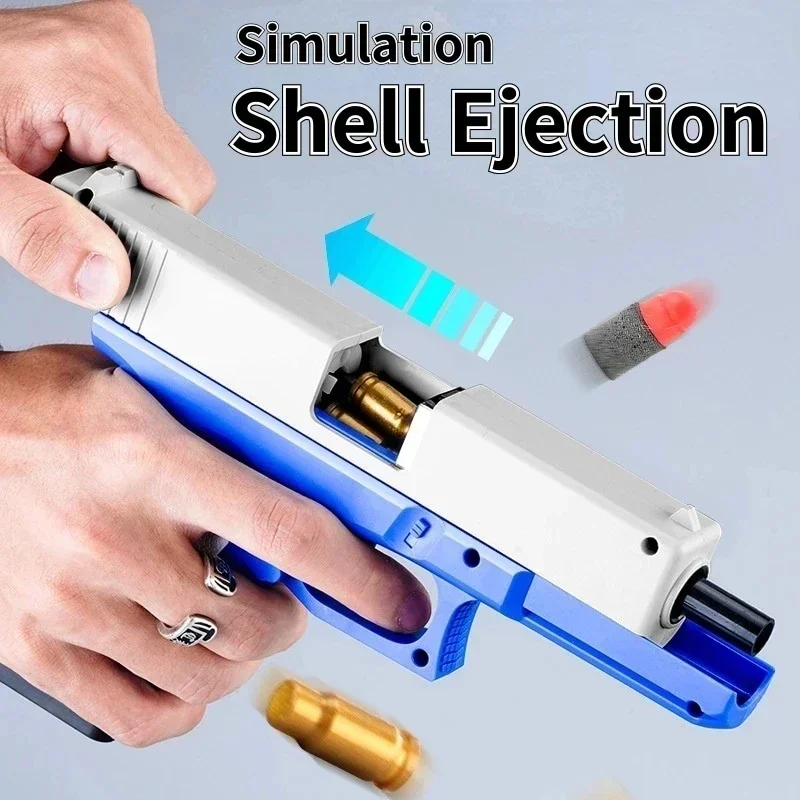 M2 G17 Desert Eagle Soft Bulle - Foam Dart Gun ulasan dan harga