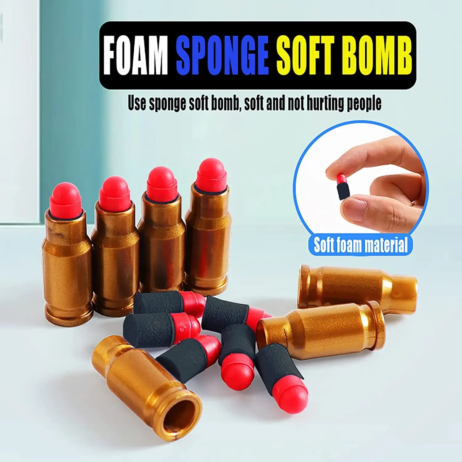 M2 G17 Desert Eagle Soft Bulle - Foam Dart Gun ulasan dan harga