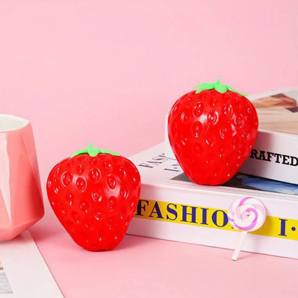 Life-Like Strawberry Squishy S - Kids Toys Car ulasan dan harga