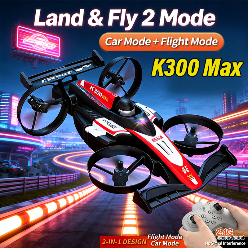 Mini RC Flying Car Transformab - Kid Toys And More ulasan dan harga