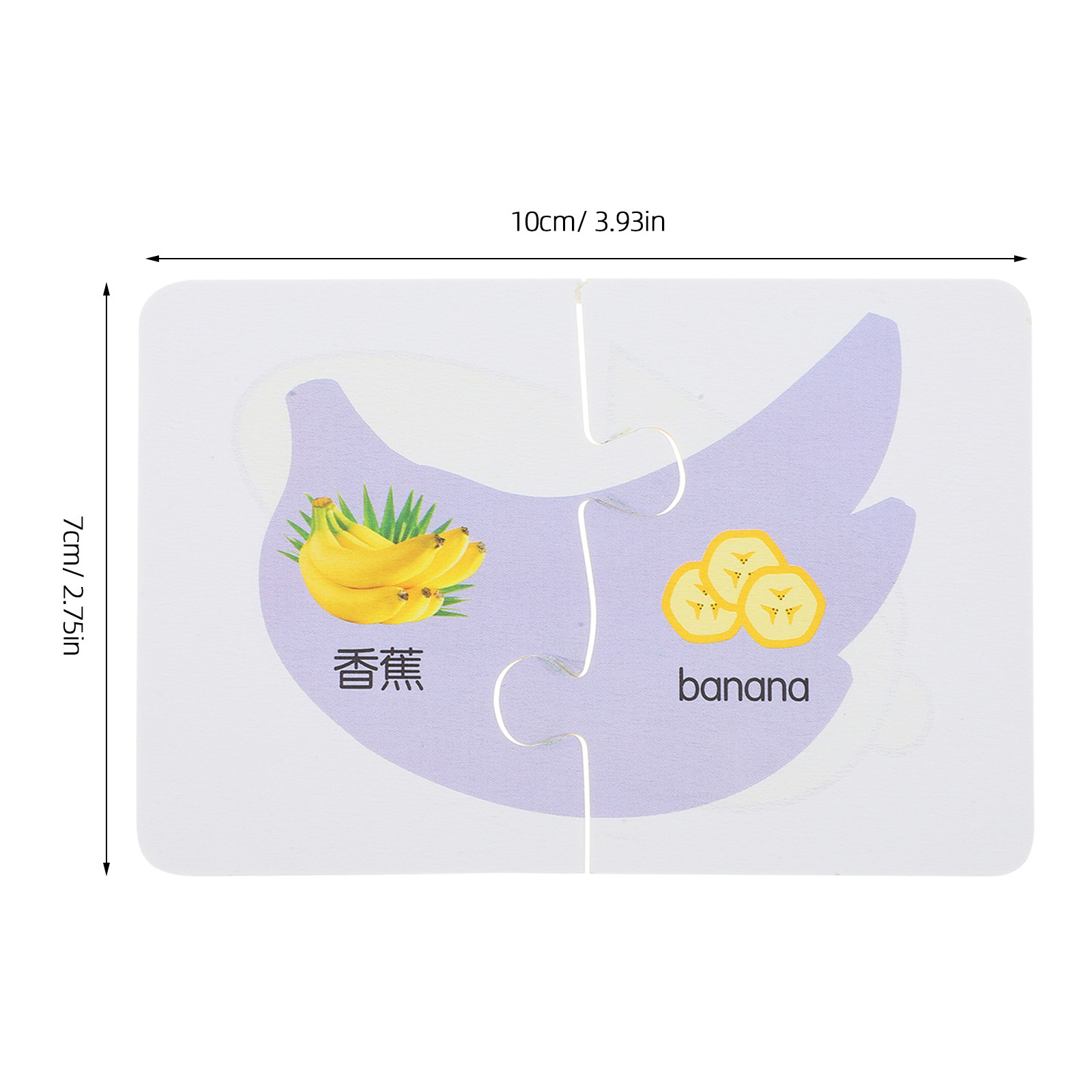 1Set Fruit Vegetable Puzzle Ca - Educational Flash Card ulasan dan harga