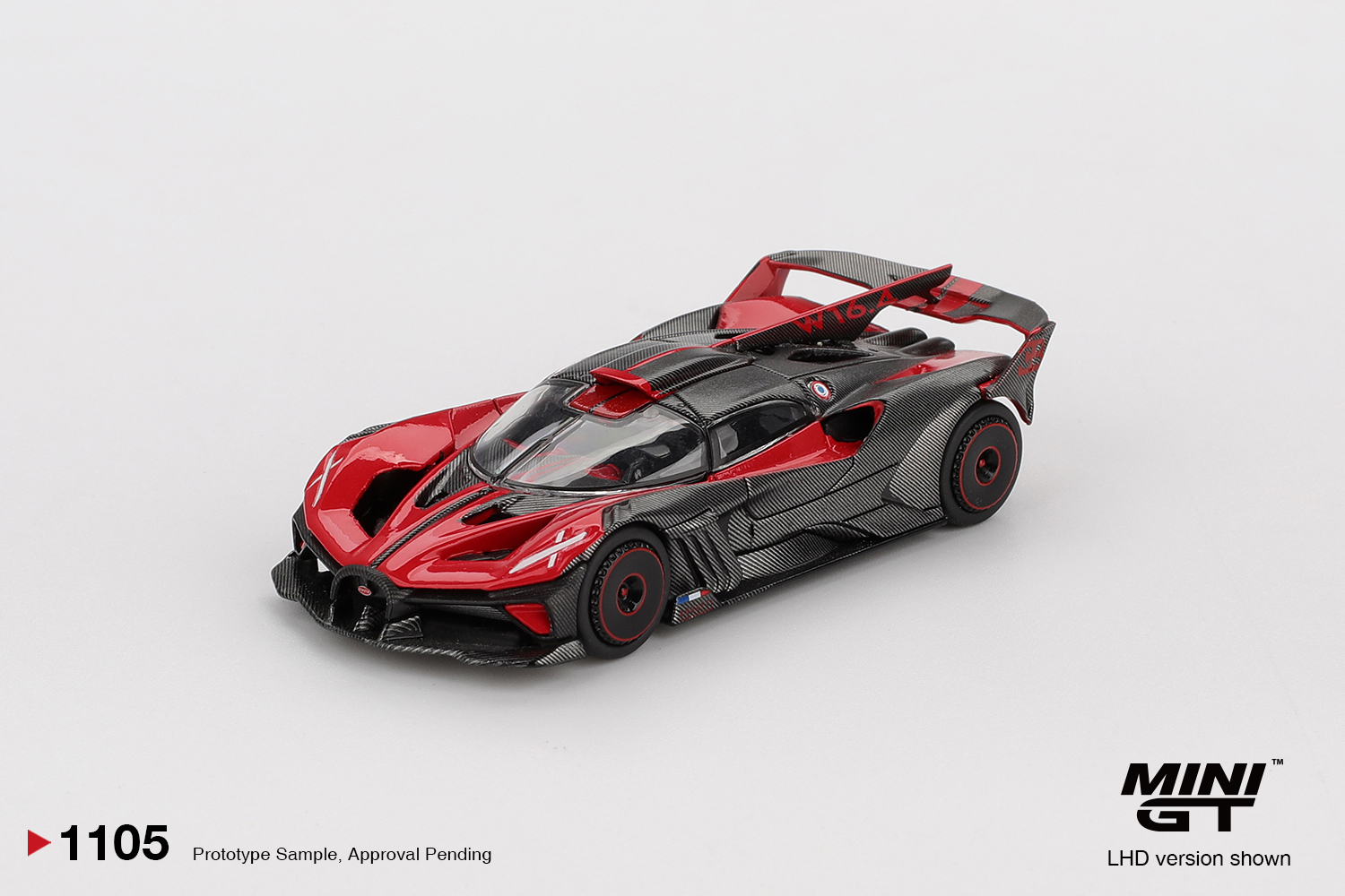 MINIGT 1/64 Bugatti Bolide Red - Kids Toys Car ulasan dan harga