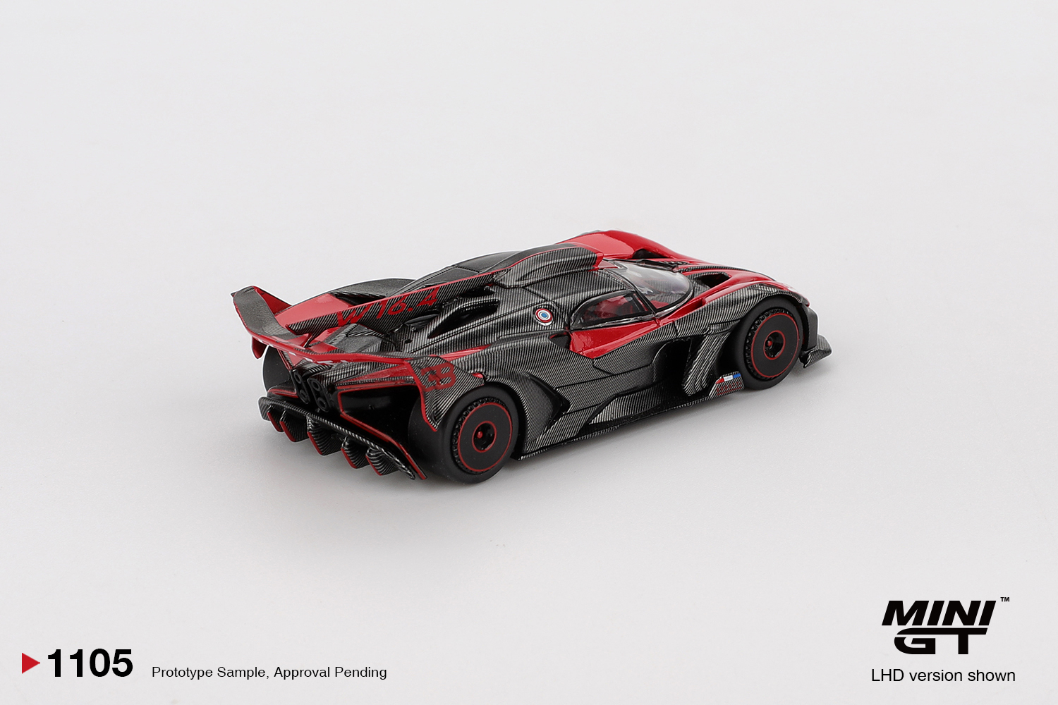 MINIGT 1/64 Bugatti Bolide Red - Kids Toys Car ulasan dan harga