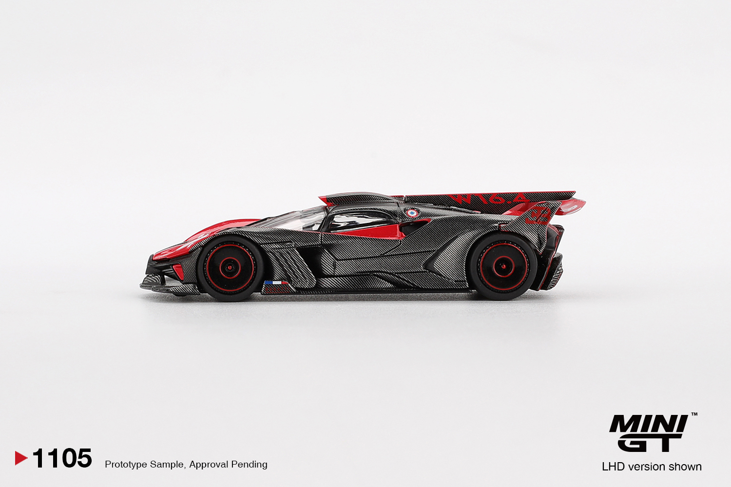 MINIGT 1/64 Bugatti Bolide Red - Kids Toys Car ulasan dan harga