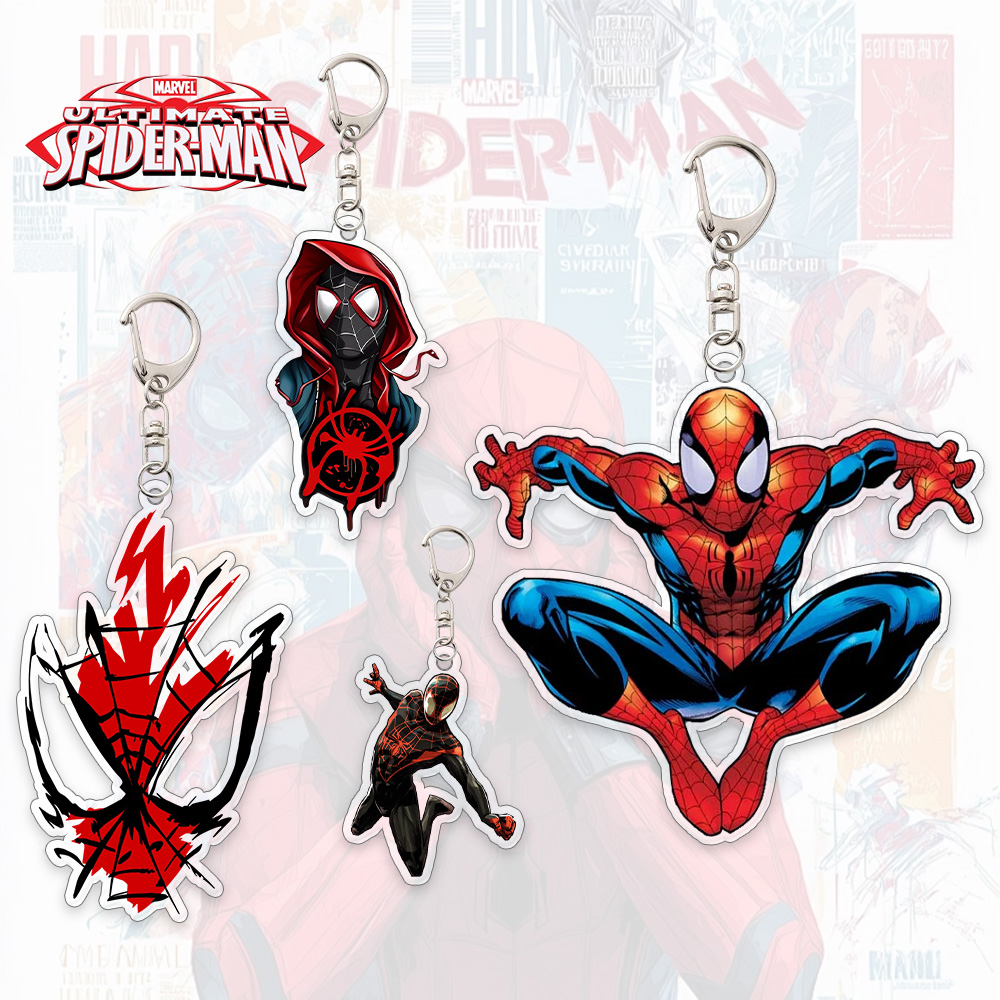 Spider Man Acrylic Keychain An - Kids Toys Return Gift ulasan dan harga