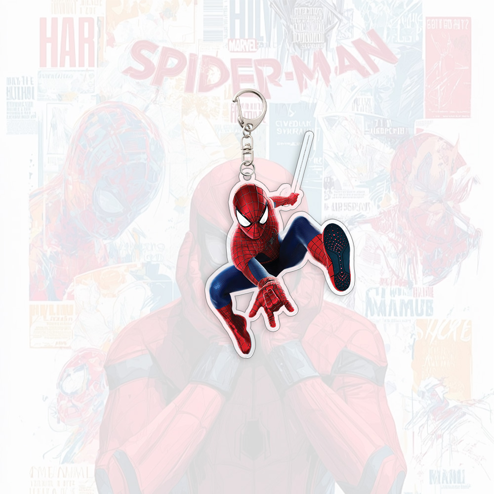 Spider Man Acrylic Keychain An - Kids Toys Return Gift ulasan dan harga